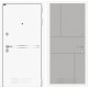 Входная дверь Лабиринт Лайн WHITE 21 (Грей софт)