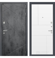 Входная дверь Лабиринт LOFT 21 (Белый софт)