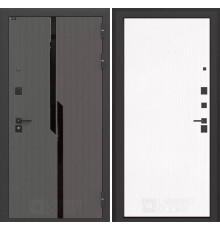 Входная дверь Лабиринт CARBON 07 (Белое дерево)